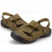 Men's Shoes Outdoor / Office & Career / Athletic / Dress / Casual Nappa Leather Sandals Khaki  