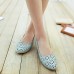 Women's Shoes Flat Heel Comfort / Round Toe Flats Dress / Casual Black / Blue / Pink / White